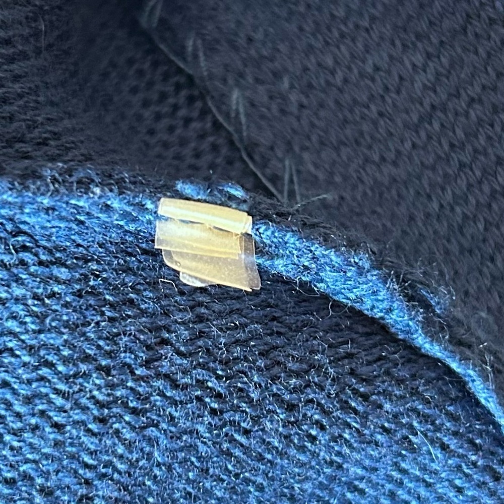 Jones New York Navy Knit Cardigan - PXL - Picture 7 of 10